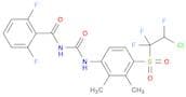 Benzamide, N-[[[4-[(2-chloro-1,1,2-trifluoroethyl)sulfonyl]-2,3-dimethylphenyl]amino]carbonyl]-2,6…