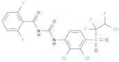Benzamide, N-[[[2,3-dichloro-4-[(2-chloro-1,1,2-trifluoroethyl)sulfonyl]phenyl]amino]carbonyl]-2,6…