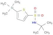 2-Thiophenesulfonamide, N-(1,1-dimethylethyl)-5-(trimethylsilyl)-