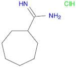 Cycloheptanecarboximidamide, hydrochloride (1:1)