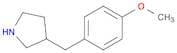 Pyrrolidine, 3-[(4-methoxyphenyl)methyl]-
