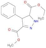 1H-Pyrazole-3,5-dicarboxylic acid, 4,5-dihydro-4-phenyl-, 5-ethyl 3-methyl ester