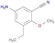 5-Amino-3-ethyl-2-methoxybenzonitrile