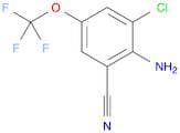 2-amino-3-chloro-5-(trifluoromethoxy)benzonitrile