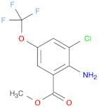 Benzoic acid, 2-amino-3-chloro-5-(trifluoromethoxy)-, methyl ester