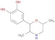 4-(3,6-Dimethylmorpholin-2-yl)benzene-1,2-diol