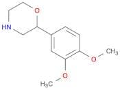 Morpholine, 2-(3,4-dimethoxyphenyl)-