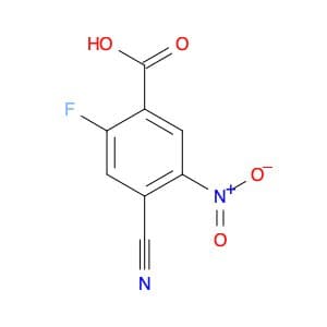 4-Cyano-2-fluoro-5-nitrobenzoic acid