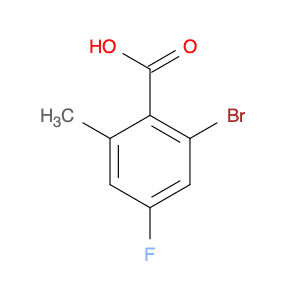 Benzoic acid, 2-bromo-4-fluoro-6-methyl-