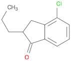 4-Chloro-2-propyl-2,3-dihydro-1H-inden-1-one