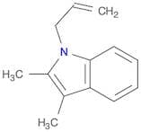 1H-Indole, 2,3-dimethyl-1-(2-propen-1-yl)-