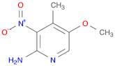 2-Amino-5-methoxy-3-nitro-4-picoline