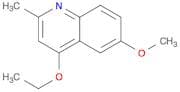4-Ethoxy-6-methoxy-2-methylquinoline