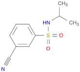 3-Cyano-N-isopropylbenzenesulfonamide