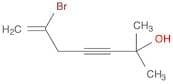 6-Hepten-3-yn-2-ol, 6-bromo-2-methyl-