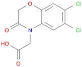 2-(6,7-Dichloro-3-oxo-2H-benzo[b][1,4]oxazin-4(3H)-yl)acetic acid