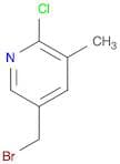 5-(Bromomethyl)-2-chloro-3-methylpyridine