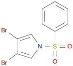 1-Benzenesulfonyl-3,4-dibromo-1h-pyrrole