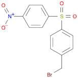 Benzene, 1-(bromomethyl)-4-[(4-nitrophenyl)sulfonyl]-