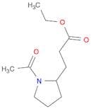 2-Pyrrolidinepropanoic acid, 1-acetyl-, ethyl ester