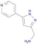 (5-(Pyridin-4-yl)-1H-pyrazol-3-yl)methanamine