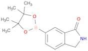 1H-Isoindol-1-one, 2,3-dihydro-6-(4,4,5,5-tetramethyl-1,3,2-dioxaborolan-2-yl)-