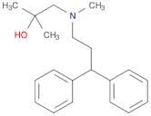 2-Propanol, 1-[(3,3-diphenylpropyl)methylamino]-2-methyl-