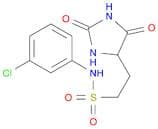 4-Imidazolidineethanesulfonamide, N-(3-chlorophenyl)-2,5-dioxo-