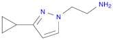 2-(3-cyclopropyl-1H-pyrazol-1-yl)ethan-1-amine