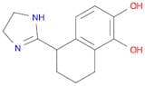 1,2-Naphthalenediol,5-(4,5-dihydro-1H-imidazol-2-yl)-5,6,7,8-tetrahydro-