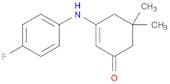 3-[(4-Fluorophenyl)amino]-5,5-dimethylcyclohex-2-en-1-one