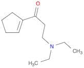 1-Propanone, 1-(1-cyclopenten-1-yl)-3-(diethylamino)-