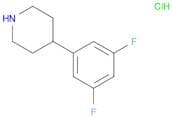 4-(3,5-Difluorophenyl)piperidine, HCl