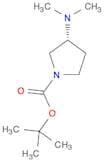 1-Pyrrolidinecarboxylic acid, 3-(dimethylamino)-, 1,1-dimethylethyl ester, (3R)-