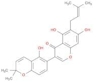 4H-1-Benzopyran-4-one,5,7-dihydroxy-3-(5-hydroxy-2,2-dimethyl-2H-1-benzopyran-6-yl)-6-(3-methyl-2-…