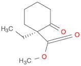 Cyclohexanecarboxylic acid, 1-ethyl-2-oxo-, methyl ester, (S)-