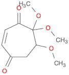 2-Cycloheptene-1,4-dione, 5,5,6-trimethoxy-