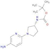 (R)-tert-Butyl 1-(5-aminopyridin-2-yl)pyrrolidin-3-ylcarbamate