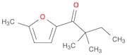 1-Butanone, 2,2-dimethyl-1-(5-methyl-2-furanyl)-