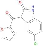 2H-Indol-2-one, 5-chloro-3-(2-furanylcarbonyl)-1,3-dihydro-