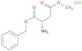 L-Aspartic acid, 4-methyl 1-(phenylmethyl) ester, hydrochloride (1:1)