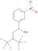 Benzenemethanol,3-nitro-a-[3,3,3-trifluoro-2-(trifluoromethyl)-1-propen-1-yl]-