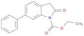 1H-Indole-1-carboxylic acid, 2,3-dihydro-2-oxo-6-phenyl-, ethyl ester