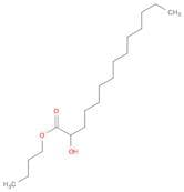 Tetradecanoic acid, 2-hydroxy-, butyl ester