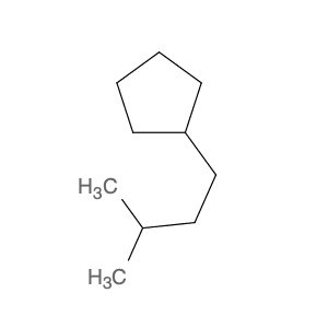 Cyclopentane, (3-methylbutyl)-