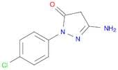3-Amino-1-(4-chlorophenyl)-1H-pyrazol-5(4H)-one