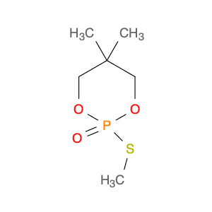1,3,2-Dioxaphosphorinane, 5,5-dimethyl-2-(methylthio)-, 2-oxide