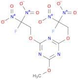 2-Methoxy-4,6-bis(2-fluoro-2,2-dinitroethoxy)-1,3,5-triazine