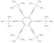 Benzene, 1,2,3,4,5,6-hexakis[2-(trimethylsilyl)ethynyl]-