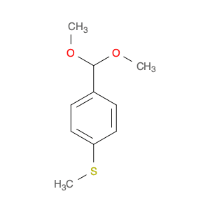 Benzene, 1-(dimethoxymethyl)-4-(methylthio)-